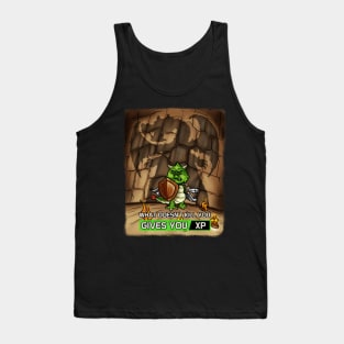 What Doesn't Kill You Gives You XP: Dragon Edition Tank Top